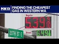 The search for the cheapest gas in western Washington FOX 13 Seattle