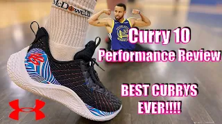 Curry 10 Performance Review - Best Curry EVER ON COURT