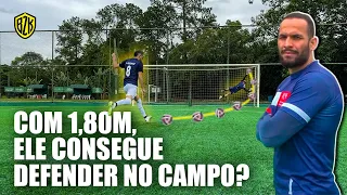 GOLEIRO DA LIGA NACIONAL DE FUTSAL CONSEGUE IR BEM NO FUTEBOL DE CAMPO?