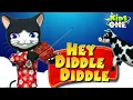 Hey Diddle Diddle Nursery Rhyme | English 3d Animation Rhymes Songs for Children - KidsOne