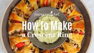 How to Make a Crescent Ring Pampered Chef