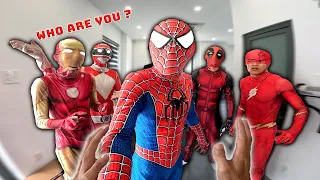 I Infiltrated A Superhero School To???? Hey Team SuperHero, Teach Me How !!!!