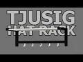 How to build Ikea TJUSIG Hat Rack Assembly Put It Together
