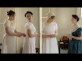 Getting Dressed - Jane Austen and her sister Cassandra 1810