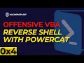 Offensive VBA 0x4 - Reverse Shell Macro with Powercat