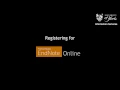 Registering for EndNote Online