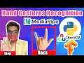 Real-Time Hand Gesture Recognition with Mediapipe and Tensorflow