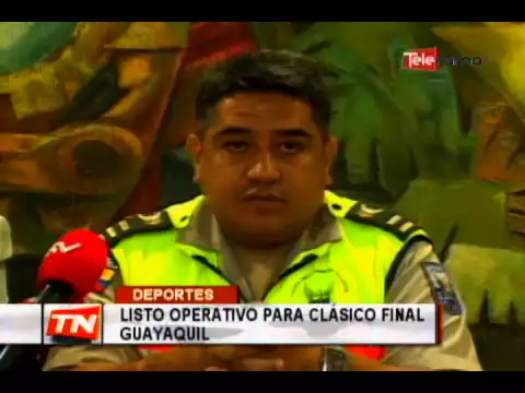 Listo operativo para clásico final