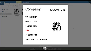 Python Project ID Card Generator