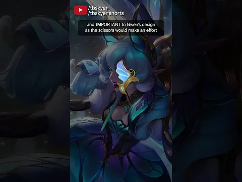 Faerie Court Gwen can't make the scissors work | #leagueoflegends