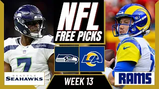 RAMS vs SEAHAWKS NFL Picks and Predictions Week 13 NFL Free Picks Today