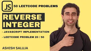 Reverse Integer SOLVED Logic Explained Hindi JavaScript LeetCode 7