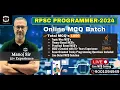 RPSC Programmer Java Test Series RPSC Programmer Live Java MCQ Solution Batch Manoj Sir