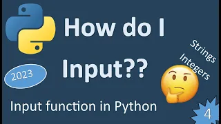 Input function in Python - Episode 4 Python tutorial in English with Pycharm input and output