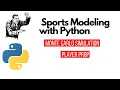 Sports Modelling Python Monte Carlo