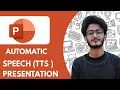 How To Add Automatic Speech TTS to Your Powerpoint Presentation - 2025 Very Easy