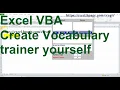 7 Create your own Vocabulary Trainer in Excel VBA Create a checkbox