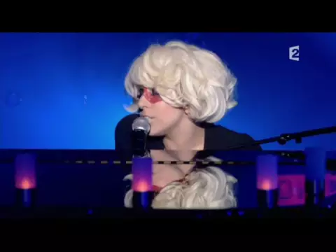 Download MP3 Lady Gaga - Eh, Eh (Nothing Else I Can Say) live Taratata France