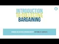 Introduction to Collective Bargaining