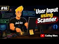 Getting User Input in Java How to take input from user in Java Scanner Class in Hindi
