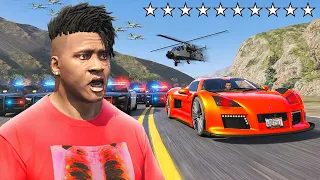 MỖI LẦN THU THẬP MỘT CHIẾC XE MỨC ĐỘ TRUY NÃ SẼ TĂNG LÊN 1 SAO TRONG GTA 5!