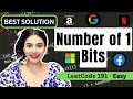 Number of 1 Bits - LeetCode 191