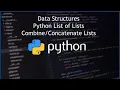 Python List of Lists - How to Lists in Python