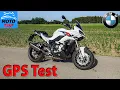 BMW S1000XR - GPS Test