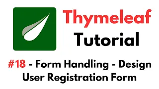 Thymeleaf Tutorial - Form Handling