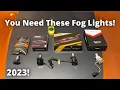 Brightest LED Fog Lights Sealight Fanteli Mifmia and Lasfit Tested Which brand is the best