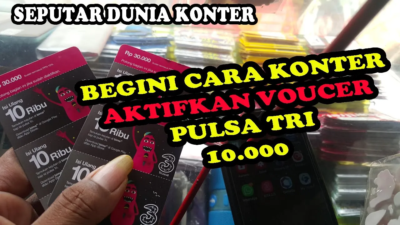 Bagi-Bagi Voucher Pulsa Dan Kuota Gratis Ke 3