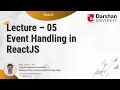 ReactJS Events onClick onChange Event Handling