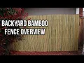 Backyard Bamboo Fencing - Easy Way For More Backyard Privacy