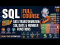 Class 13 SQL Date Number Functions SQL Full Course