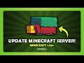 How To Update Minecraft Server Step By Step