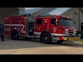 Denton County ESD 1 Station 513 Response Demos Q2B Air Horn Priority Yelp Wail