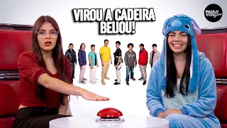 The Voice do Amor - aperte o botão, BEIJE NA BOCA