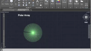 AutoCAD Array Rectangular Polar and Path