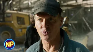 michael keaton becomes a criminal opening scene spider man homecoming 2017 now playing