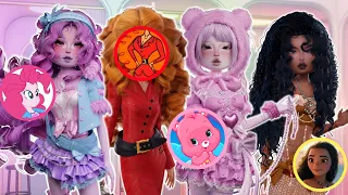 ¡Me OBLIGARON a SOLAMENTE HACER COSPLAY para GANAR en Dress to Impress! 😱✨