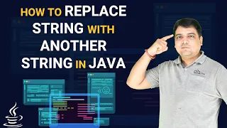 How to Replace String with another String in Java