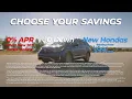 Choose Your Savings 0 APR 0 Down OR Lease for Rairdon s Honda of Sumner