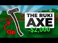How to Get the RUKIRY AXE in Lumber Tycoon 2 CHEAPEST WAY 2025