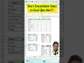 Download Lagu Don't Consolidate Data Manually in Excel‼️Instead Use Amazing Trick |Day 21 | Learn Excel #exceltips