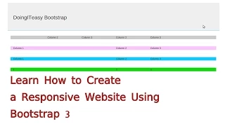 Bootstrap 3 Lesson - 1 Installing and the Responsive Gride