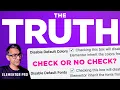 Check or No Check Disabling Default Colors Fonts
