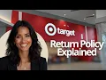 Target s Return Policy Explained What You Need to Know