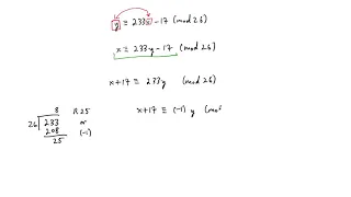 Example Decrypting an Affine Cipher