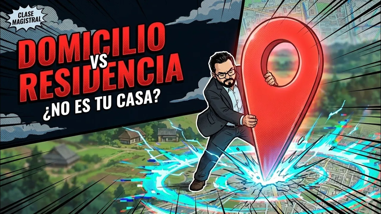 Cómo se conforma el domicilio | Presunciones del domicilio | Domicilio civil, natural o general