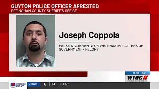Effingham County Sheriff s Office arrest officer from Guyton Police Department on felony charge